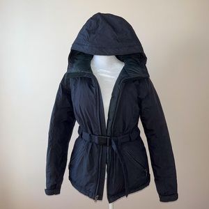 Women’s belted north face jacket